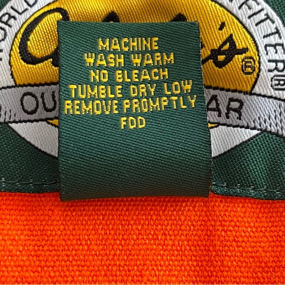 Cabela’s Vintage Full Zip Hunting & Fishing Vest w/ Game Pouch XL - Picture 15 of 15